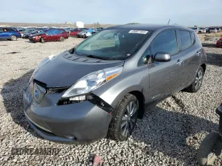 2016 Nissan LEAF S with VIN 1N4BZ0CP9GC312548, listed as a Copart auction lot 49807483 with 78,750 mi miles. Bid and sale history available at carsss.com. Image 1.