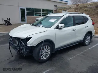 2017 Nissan Rogue S with VIN 5N1AT2MTXHC821253, listed as a IAAI auction lot 41769091 with 88,770 mi miles. Bid and sale history available at carsss.com. Image 2.