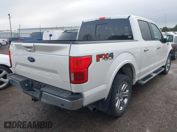 2019 Ford F-150 XL with VIN 1FTEW1E55KKC71030, listed as a IAAI auction lot 41935456 with 161,779 mi miles and . Bid and sale history available at DreamBid. Image 4.