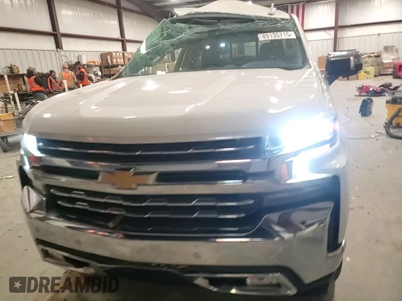 2020 Chevrolet Silverado 1500 LTZ with VIN 3GCUYGED5LG407858, listed as a Copart auction lot 89135715 with 86,088 mi miles and Salvage Title. Bid and sale history available at DreamBid. Image 11.