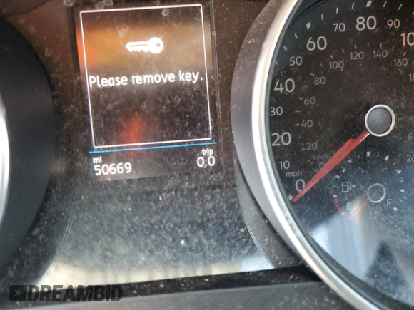 2020 Volkswagen Tiguan S with VIN 3VV0B7AX7LM140709, listed as a Copart auction lot 48071565 with 50,669 mi miles and Salvage title. Bid and sale history available at DreamBid. Image 9.