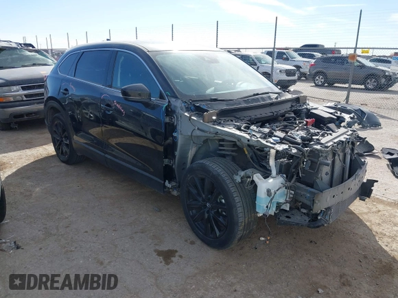 2023 Mazda CX-9 Touring Plus with VIN JM3TCBAY9P0649348, listed as a IAAI auction lot 41519499 with 23,749 mi miles and . Bid and sale history available at DreamBid. Image 1.