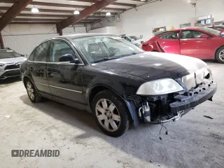 2005 Volkswagen Passat GLS with VIN WVWAD63B05E081309, listed as a Copart auction lot 43903625 with 151,076 mi miles and Salvage title. Bid and sale history available at DreamBid. Image 4.