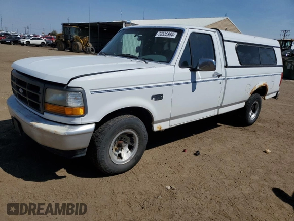 1992 Ford F-150 with VIN 1FTDF15Y6NNA72948, listed as a Copart auction lot 70535984 with 0 mi miles and Clean Title. Bid and sale history available at carsss.com. Image 1.