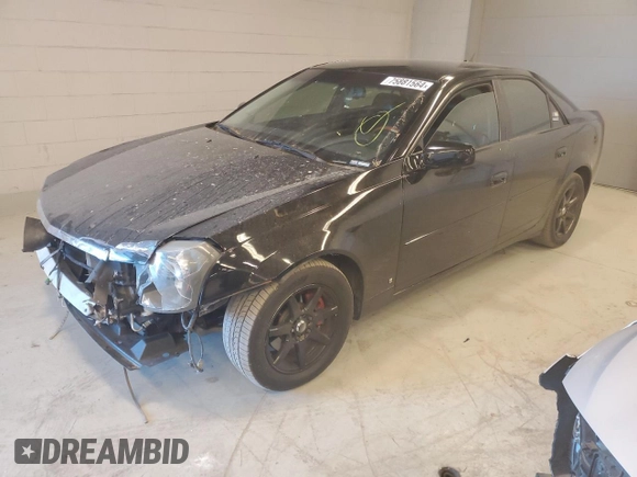 2006 Cadillac CTS with VIN 1G6DP577260137465, listed as a Copart auction lot 75881564 with 113,121 mi miles and Salvage Title. Bid and sale history available at carsss.com. Image 1.