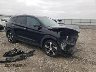 2016 Hyundai Tucson Limited z VIN KM8J33A28GU161692, wystawiony jako Copart lot #51263265 z przebiegiem Nie podano mil oraz Nie do naprawy • Non repairable. Historia ofert i sprzedaży dostępna na DreamBid. Obrazek 4.