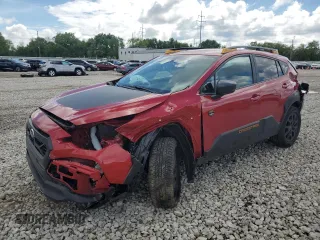 2024 Subaru Crosstrek Wilderness с VIN 4S4GUHT65R3763334, выставлен на аукционе Copart как лот 55919535 с пробегом 10 187 миль миль и Списание • Salvage title. История ставок и продаж доступна на DreamBid. Изображение 1.
