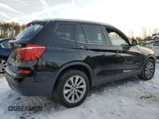 2016 BMW X3 xDrive28i with VIN 5UXWX9C56G0D72472, listed as a Copart auction lot 87947105 with 108,023 mi miles and Salvage Title. Bid and sale history available at DreamBid. Image 3.
