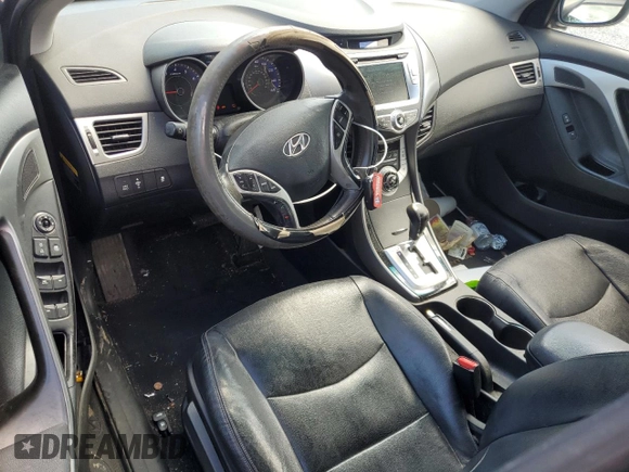 2012 Hyundai Elantra GLS с VIN KMHDH4AE4CU462775, выставлен на аукционе Copart как лот 56914845 с пробегом 108 234 миль миль и Списание • Salvage title. История ставок и продаж доступна на DreamBid. Изображение 8.