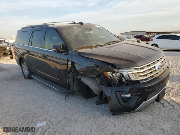 2018 Ford Expedition Max XLT with VIN 1FMJK1HTXJEA58524, listed as a Copart auction lot 77450514 with NaN miles and Salvage Title. Bid and sale history available at carsss.com. Image 4.