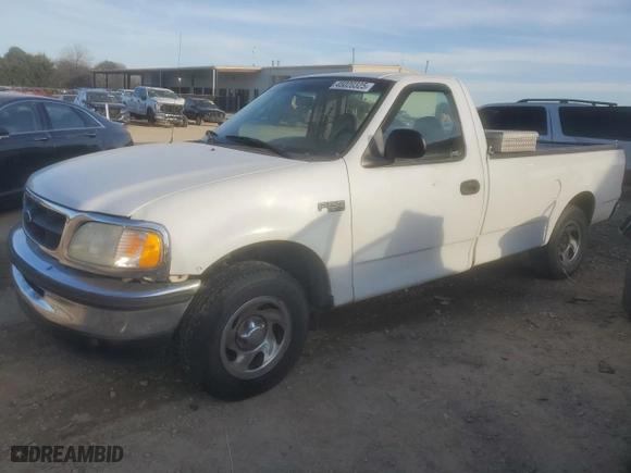 1998 Ford F-150 Standard with VIN 1FTZF1722WNB48794, listed as a Copart auction lot 45020325 with 304,711 mi miles and Salvage Title. Bid and sale history available at carsss.com. Image 1.
