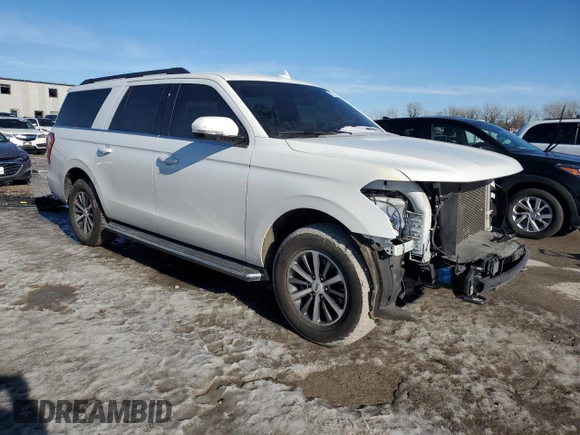 2021 Ford Expedition Max XLT with VIN 1FMJK1JT9MEA26968, listed as a Copart auction lot 88722625 with 89,075 mi miles and Salvage Title. Bid and sale history available at DreamBid. Image 4.