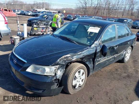 2007 Hyundai Sonata GLS with VIN 5NPET46C47H266964, listed as a IAAI auction lot 41626893 with 176,523 mi miles and . Bid and sale history available at DreamBid. Image 2.