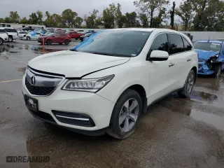 2015 Acura MDX with VIN 5FRYD3H25FB008330, listed as a Copart auction lot 72960094 with 0 mi miles and Salvage Title. Bid and sale history available at carsss.com. Image 1.