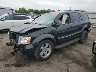 2007 Dodge Durango SLT with VIN 1D8HB48N07F542650, listed as a Copart auction lot 55937315 with Not provided miles and Salvage title. Bid and sale history available at DreamBid. Image 1.