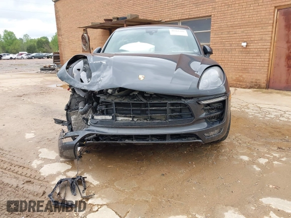 2017 Porsche Macan GTS with VIN WP1AG2A53HLB50635, listed as a IAAI auction lot 41665310 with 100,730 mi miles. Bid and sale history available at carsss.com. Image 12.