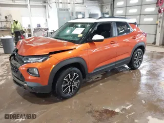 2022 Chevrolet TrailBlazer ACTIV with VIN KL79MSSL4NB143637, listed as a IAAI auction lot 41614349 with 42,991 mi miles. Bid and sale history available at carsss.com. Image 2.