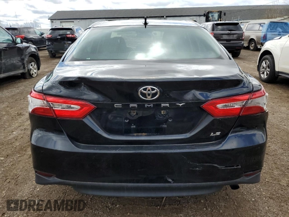 2019 Toyota Camry LE with VIN 4T1B11HK2KU171616, listed as a Copart auction lot 54007115 with 123,285 mi miles and Clean Title. Bid and sale history available at carsss.com. Image 6.