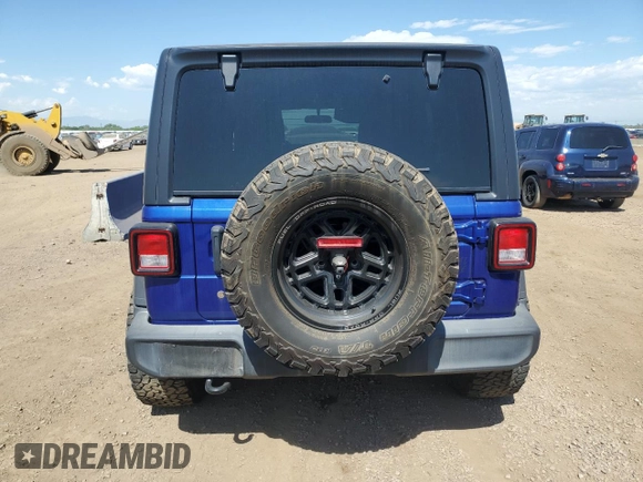 2020 Jeep Wrangler Unlimited Sport S z VIN 1C4HJXDN3LW159143, wystawiony jako Copart lot #62864815 z przebiegiem 33 816 mil mil oraz Nie do naprawy • Non repairable. Historia ofert i sprzedaży dostępna na DreamBid. Obrazek 6.