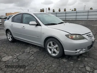 2004 Mazda 3 s with VIN JM1BK323941161636, listed as a Copart auction lot 45231355 with 111,170 mi miles and Clean Title. Bid and sale history available at DreamBid. Image 4.