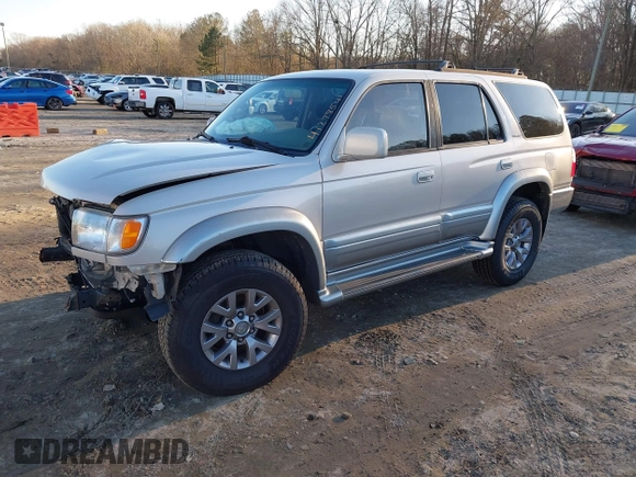 1997 Toyota 4Runner Limited with VIN JT3HN87R2V0070490, listed as a IAAI auction lot 41278541 with 324,994 mi miles. Bid and sale history available at carsss.com. Image 2.