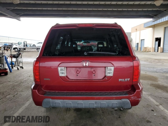 2003 Honda Pilot EX z VIN 2HKYF18533H556365, wystawiony jako Copart lot #48771375 z przebiegiem 114 838 mil mil oraz Szkoda całkowita • Salvage title. Historia ofert i sprzedaży dostępna na DreamBid. Obrazek 6.