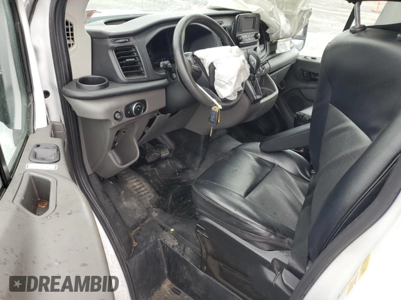 2020 Ford Transit Cargo with VIN 1FTBR1X80LKA87827, listed as a Copart auction lot 51919325 with 90,463 mi miles and Salvage Title. Bid and sale history available at DreamBid. Image 8.