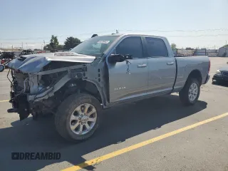 2024 Ram 2500 Laramie with VIN 3C6UR5FL2RG376849, listed as a Copart auction lot 60299485 with 5,781 mi miles and Salvage title. Bid and sale history available at DreamBid. Image 1.
