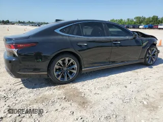 2018 Lexus LS 500 z VIN JTHB51FF6J5000356, wystawiony jako Copart lot #56917685 z przebiegiem 27 590 mil mil oraz Tytuł czysty. Historia ofert i sprzedaży dostępna na DreamBid. Obrazek 3.
