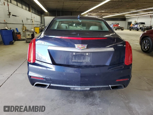 2016 Cadillac CTS Luxury Collection AWD with VIN 1G6AX5SS6G0126033, listed as a Copart auction lot 55636615 with 76,113 mi miles and Salvage title. Bid and sale history available at DreamBid. Image 6.