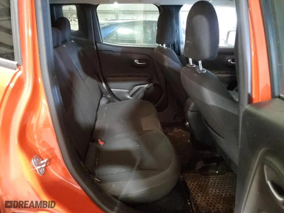 2018 Jeep Renegade Latitude with VIN ZACCJBBB4JPH76745, listed as a Copart auction lot 87449284 with NaN miles and Salvage Title. Bid and sale history available at carsss.com. Image 11.