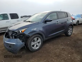 2012 Kia Sportage LX with VIN KNDPB3A23C7285234, listed as a Copart auction lot 46027815 with 155,620 mi miles and Salvage Title. Bid and sale history available at carsss.com. Image 1.