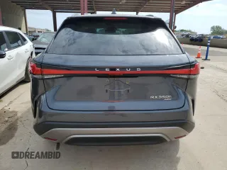 2025 Lexus RX 350h with VIN 2T2BBMCA7SC078939, listed as a Copart auction lot 55399675 with 203 mi miles and Clean Title. Bid and sale history available at DreamBid. Image 6.