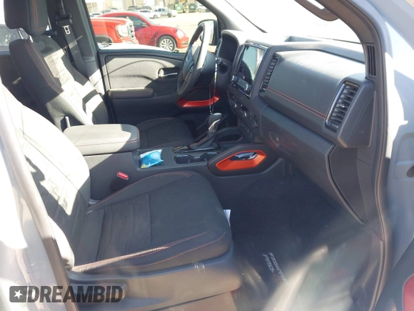2023 Nissan Frontier Pro-4X with VIN 1N6ED1EK7PN670665, listed as a IAAI auction lot 41785130 with 21,561 mi miles and . Bid and sale history available at DreamBid. Image 5.