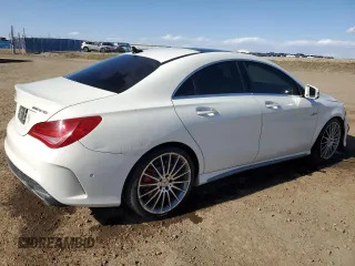 2015 Mercedes-Benz CLA 45 AMG with VIN WDDSJ5CB7FN195208, listed as a Copart auction lot 53161445 with 160,576 mi miles and Clean Title. Bid and sale history available at DreamBid. Image 3.