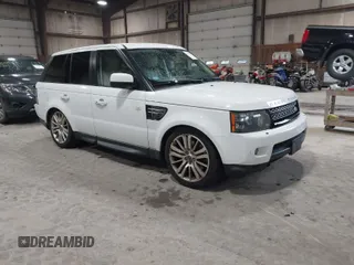 2013 Land Rover Range Rover Sport HSE LUX with VIN SALSK2D44DA764132, listed as a IAAI auction lot 41982593 with 96,023 mi miles. Bid and sale history available at carsss.com. Image 1.