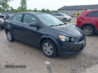 2014 Chevrolet Sonic LT with VIN 1G1JC5SH2E4228540, listed as a IAAI auction lot 42192166 with 115,489 mi miles and . Bid and sale history available at DreamBid. Image 1.