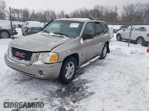 2002 GMC Envoy SLT with VIN 1GKDT13S022333743, listed as a IAAI auction lot 41562458 with 193,087 mi miles. Bid and sale history available at carsss.com. Image 2.