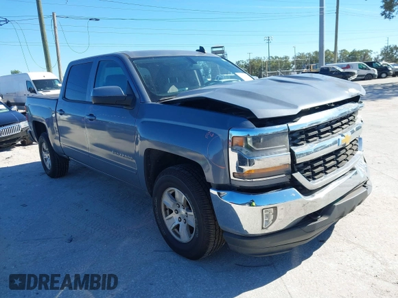 2016 Chevrolet Silverado 1500 LT with VIN 3GCUKREC8GG219524, listed as a IAAI auction lot 41087657 with 123,010 mi miles and . Bid and sale history available at DreamBid. Image 1.