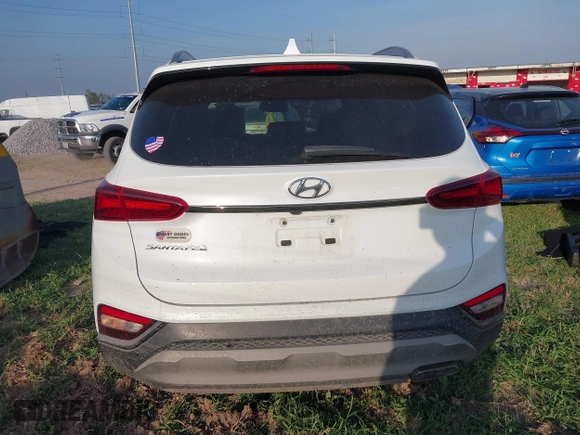 2020 Hyundai Santa Fe Limited with VIN 5NMS53ADXLH217959, listed as a IAAI auction lot 41941861 with 1 mi miles. Bid and sale history available at carsss.com. Image 16.