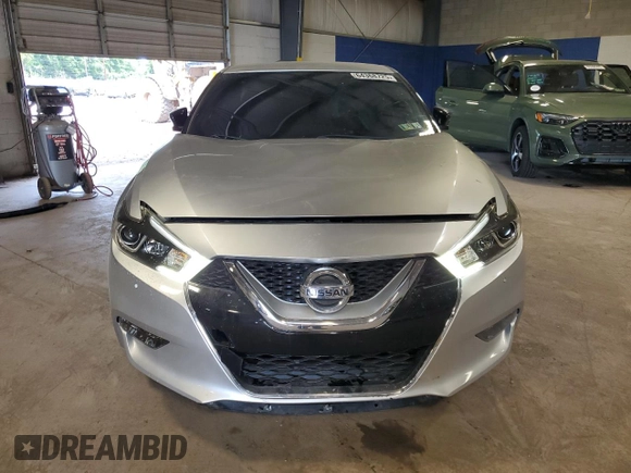 2017 Nissan Maxima Platinum with VIN 1N4AA6APXHC439724, listed as a Copart auction lot 64368725 with 110,495 mi miles and Salvage title. Bid and sale history available at DreamBid. Image 5.