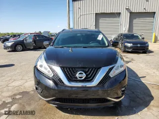 2017 Nissan Murano Platinum with VIN 5N1AZ2MG9HN193689, listed as a Copart auction lot 52199745 with 118,160 mi miles and Salvage Title. Bid and sale history available at carsss.com. Image 5.