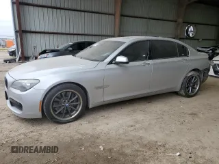 2011 BMW 7 Series 750Li with VIN WBAKB8C55BCY65375, listed as a Copart auction lot 88968095 with 127,551 mi miles and Salvage Title. Bid and sale history available at carsss.com. Image 1.