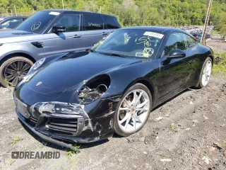 2018 Porsche 911 Carrera with VIN WP0AA2A93JS106166, listed as a Copart auction lot 51105893 with 11,476 mi miles. Bid and sale history available at carsss.com. Image 1.