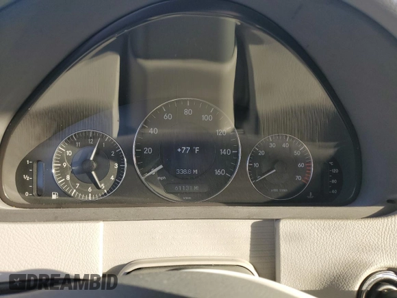 2005 Mercedes-Benz CLK-Class 3.2L with VIN WDBTK65J45F134556, listed as a Copart auction lot 74143204 with 61,131 mi miles and Salvage Title. Bid and sale history available at carsss.com. Image 9.