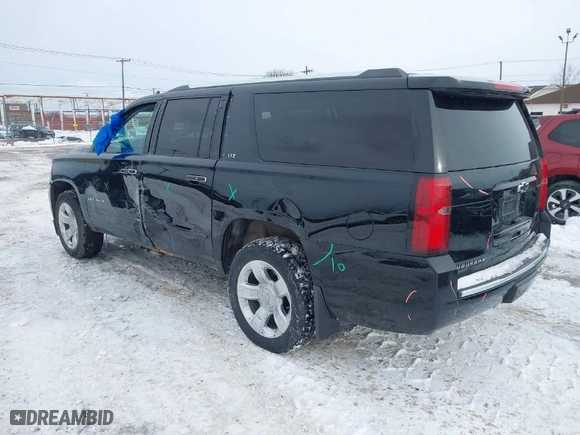 2016 Chevrolet Suburban LTZ with VIN 1GNSKJKC5GR338703, listed as a IAAI auction lot 41405987 with NaN miles. Bid and sale history available at carsss.com. Image 3.