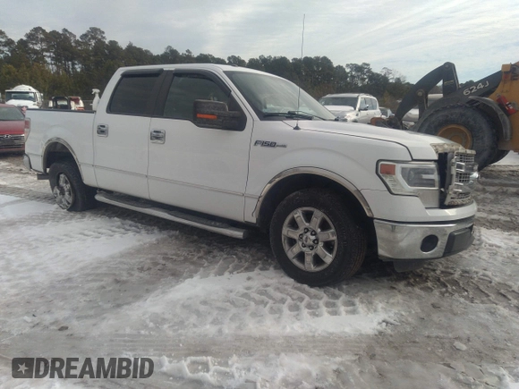 2014 Ford F-150 XL with VIN 1FTFW1CT3EKG17778, listed as a IAAI auction lot 41362619 with 122,963 mi miles. Bid and sale history available at carsss.com. Image 1.