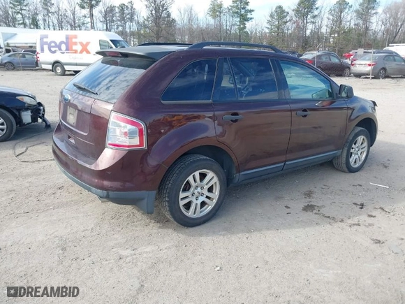 2009 Ford Edge SE with VIN 2FMDK36C59BA82622, listed as a IAAI auction lot 41713229 with 163,259 mi miles. Bid and sale history available at carsss.com. Image 4.