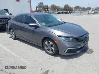 2020 Honda Civic LX с VIN 2HGFC2F6XLH528798, выставлен на аукционе IAAI как лот 42292892 с пробегом 38 587 миль миль и . История ставок и продаж доступна на DreamBid. Изображение 1.