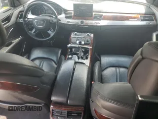 2013 Audi A8 6.3L with VIN WAUR4AFD1DN010893, listed as a Copart auction lot 62693655 with 115,085 mi miles and Salvage title. Bid and sale history available at DreamBid. Image 8.